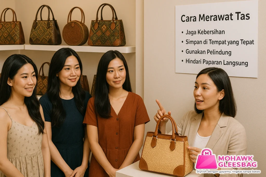 mohawkgleesbag - Cara Merawat Tas Fashion Biar Tetap Awet dan Stylish